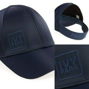 ISO   IVY PARK high shine backless cap